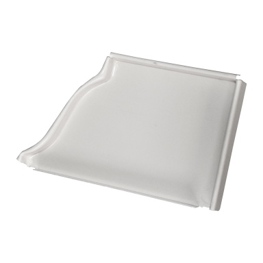 TALON CORNICHE DROIT ALU BLANC talon-droit-alu